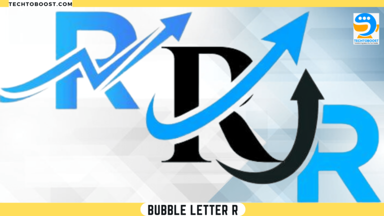 Bubble Letter R