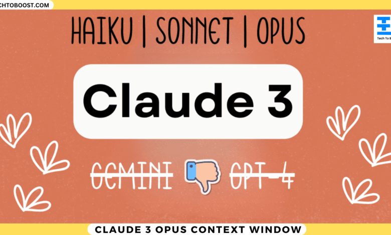 Claude 3 Opus Context Window